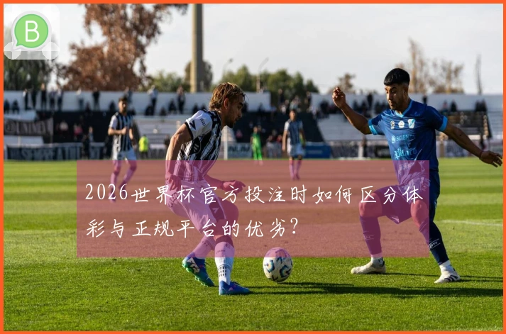 2026世界杯官方投注时如何区分体彩与正规平台的优劣?